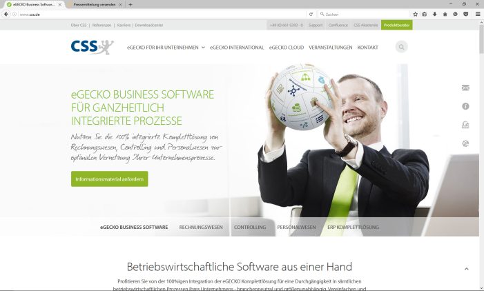 CSS Website präsentiert sich in neuem Look & Feel CSS Website präsentiert sich in neuem Look & Feel