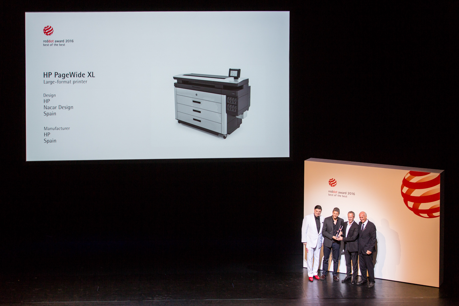 HP PageWide XL und DesignJet Drucker überzeugen Red Dot-Jury mit Funktionalität und Design