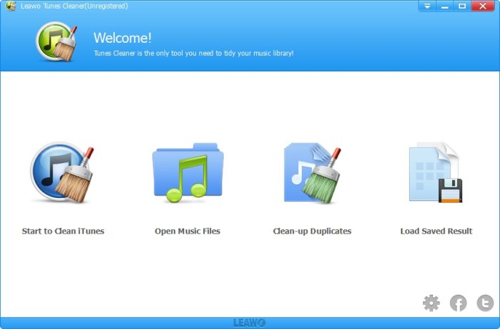 Leawo Tunes Cleaner zur Verbesserung Music Info Auslagerleistung