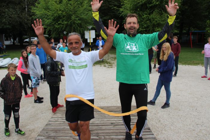 Zehn Mal Marathon am Stück für einen guten Zweck / Münchner läuft über 400 Kilometer für SOS-Kinderdörfer