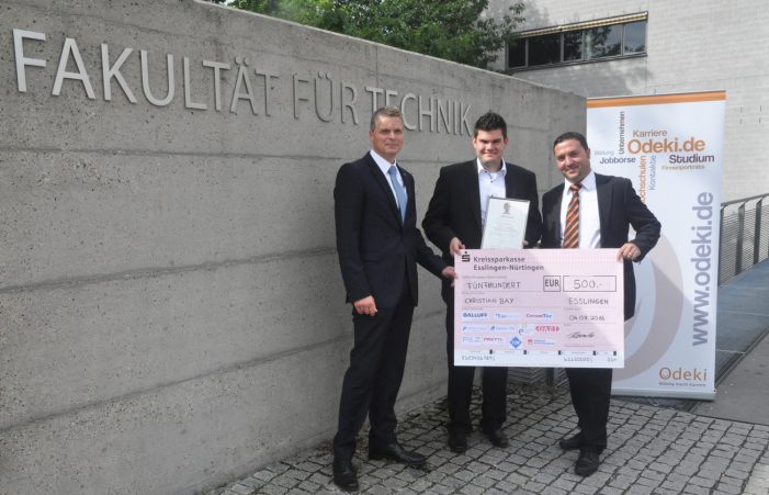 Reifegradmodell gewinnt Preis für die beste Abschlussarbeit „Digitale Transformation“ Reifegradmodell gewinnt Preis für die beste Abschlussarbeit „Digitale Transformation“