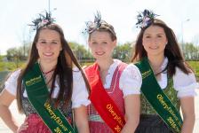 Bezaubernde bayerische Bierhoheiten im?Dreierpack?