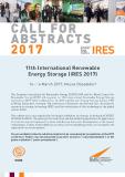11. Internationale Konferenz zur Speicherung Erneuerbarer Energien (IRES 2017)