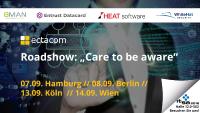 ectacom lädt It-Security Spezialisten aus Deutschland und Österreich zur Roadshow unter dem Motto: „Care to be aware!“ ein