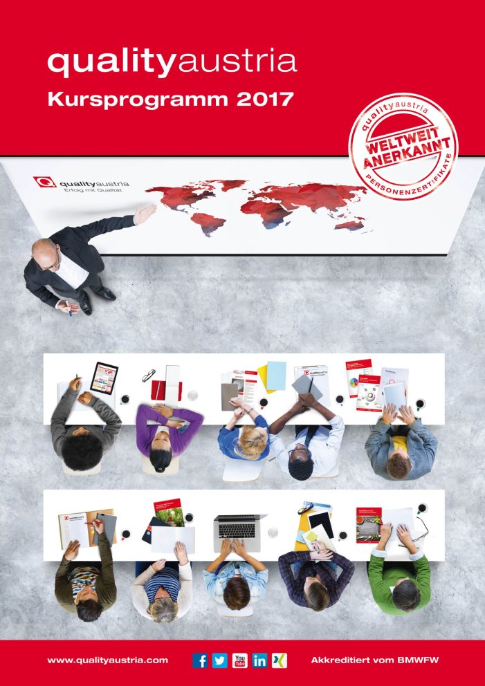 Quality Austria stellt neues Kursprogramm vor