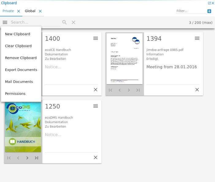 ecoDMS kündigt Clipboard für Eleanor Release im Herbst an