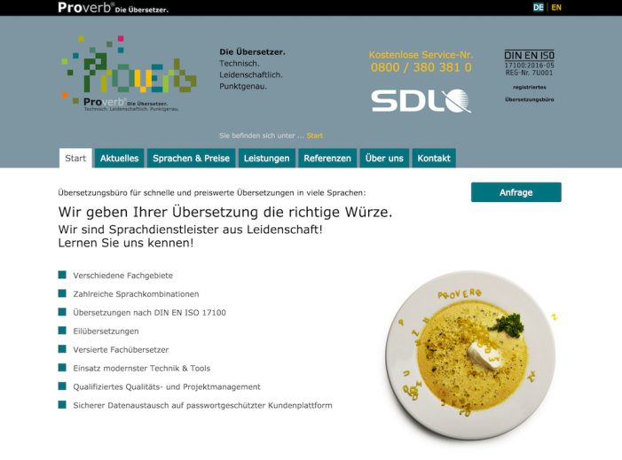 Übersetzungsbüro in Hamburg – Warum heißt Proverb Proverb?