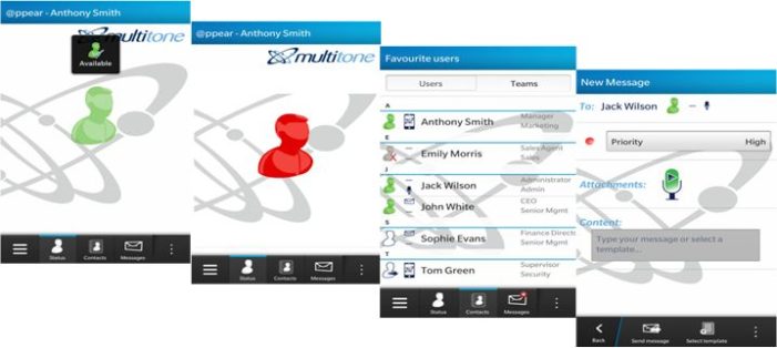 @ppear – Smart-App für die Multitone i-Message Kommunikationsplattform und Alarmserver-Lösung