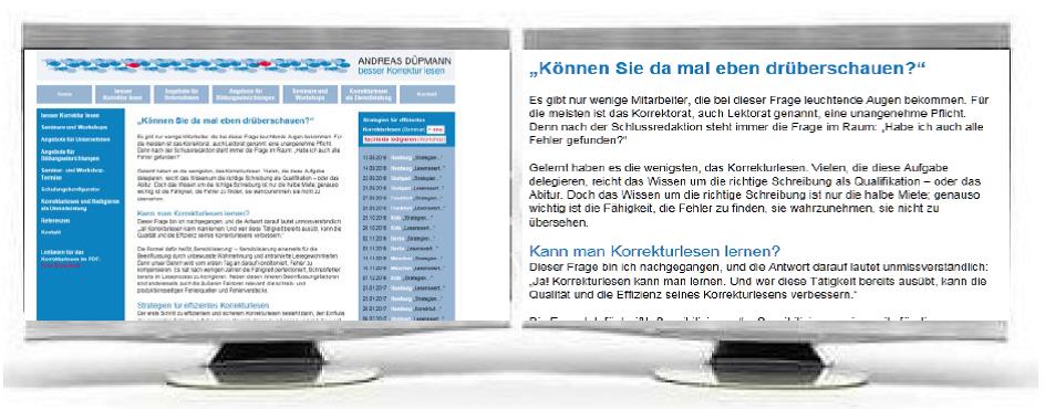 Zweiter Bildschirm steigert Qualität beim Korrekturlesen