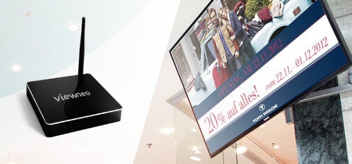 Neuer 4K-Player für November angekündigt: Die viewneo 4K SignageBox