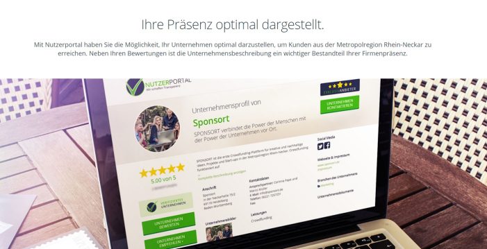 Nutzerportal – Werden Sie bei Google und Co gefunden?