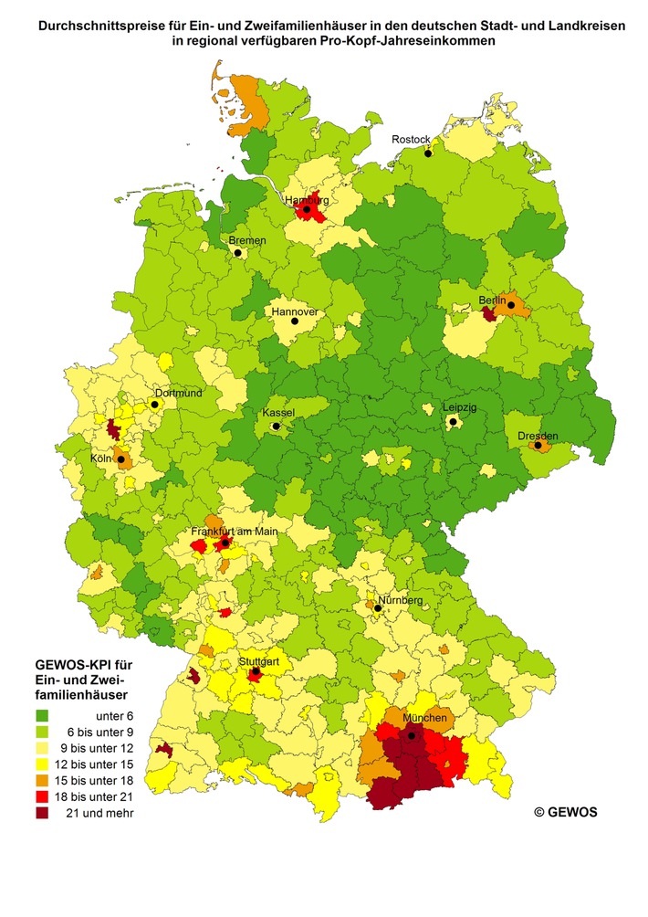 Rekordumsatz auf dem deutschen Immobilienmarkt – Geldumsatzübersteigt nach einer Steigerung um 16 % erstmals die Marke von 200 Mrd. Euro (FOTO)