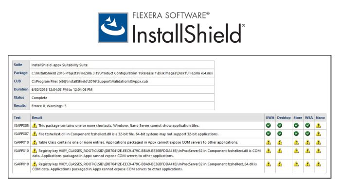 InstallShield 2016 von Flexera Software vereinfacht Umstieg auf Windows Store und Nano Server