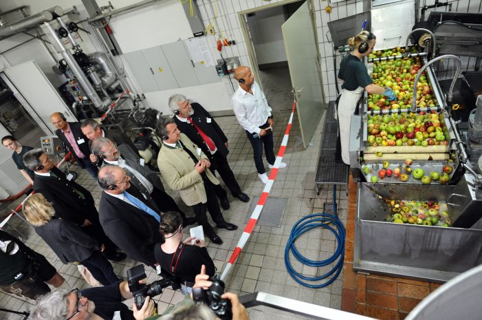 Deutschlands Fruchtsafthersteller öffneten ihre Türen