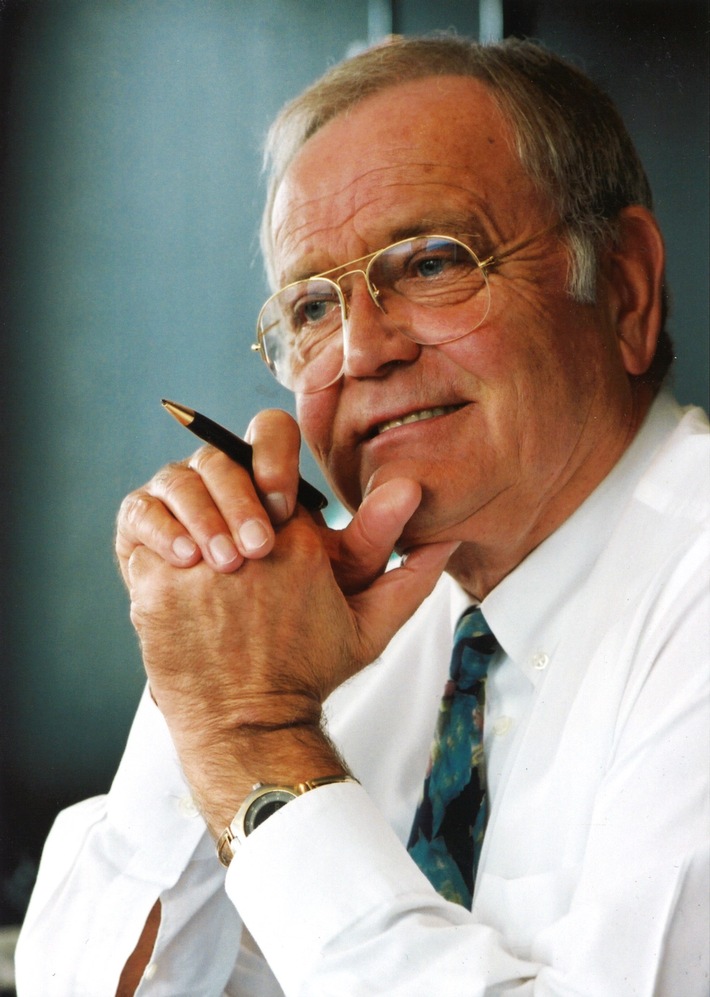Heinz Hankammer, Erfinder des Tisch-Wasserfilters und Gründer der BRITA GmbH, ist verstorben (FOTO)