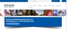 Kostenfreie Webinare und Beratungsmarathon der ebam Business Akademie am Deutschen Weiterbildungstag am 29.09.2016!