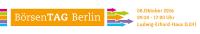 Börsentag Berlin ? 2016 in neuer Location