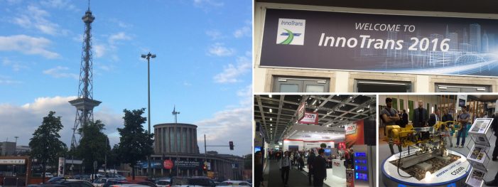 Messe TV zur InnoTrans 2016 in Berlin auf Messeblick.TV