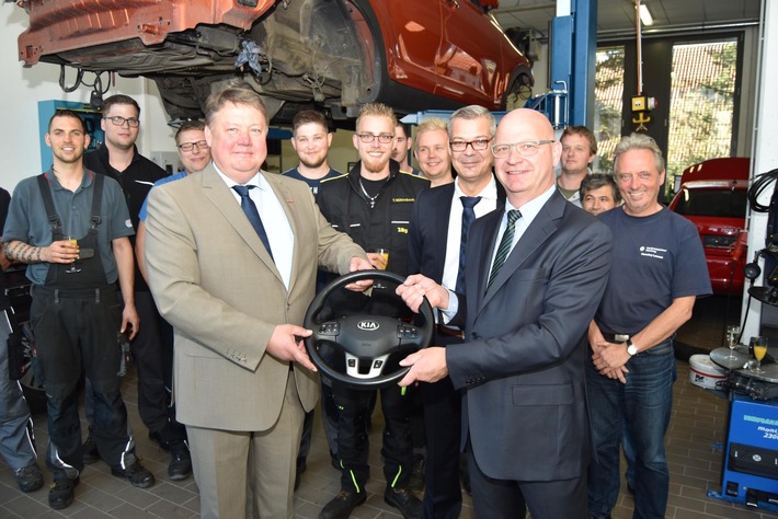 Dauertest-Sieger Kia Sportage: „Zweites Leben“ in der Handwerkskammer Flensburg (FOTO)