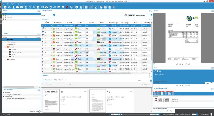 ecoDMS veröffentlicht Version 16.09 (eleanor) für Windows und neue Webseite