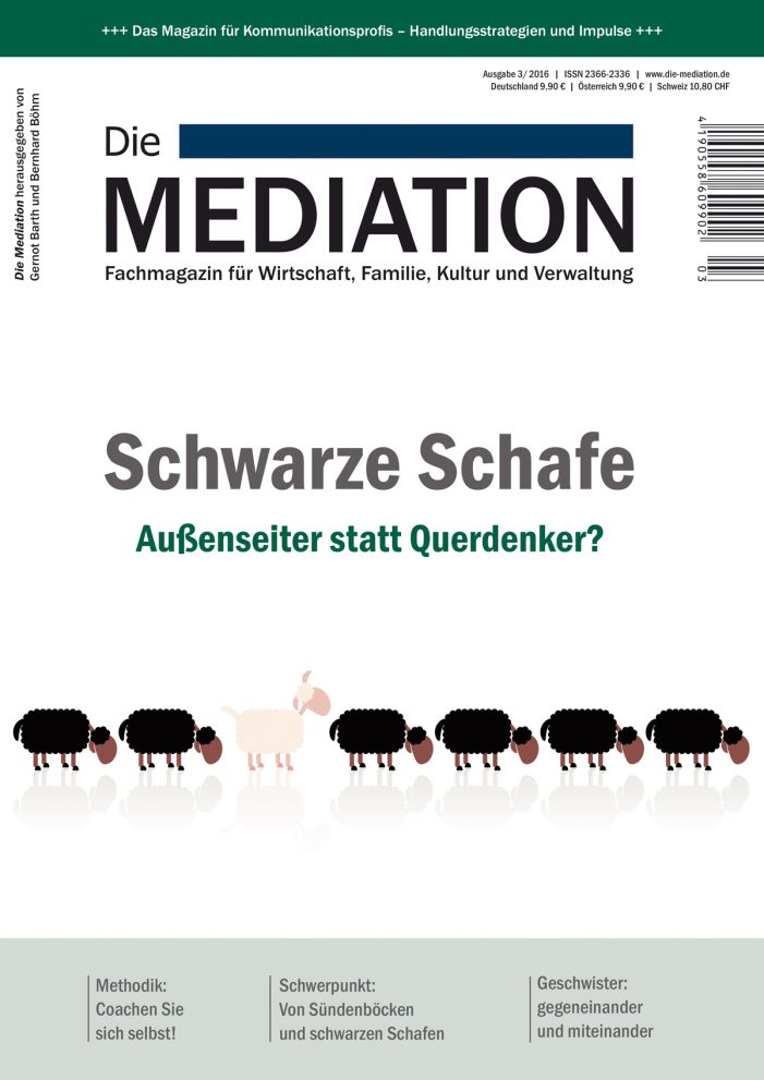 Fachmagazin zum Aktionspreis von 9,90 Euro „Schwarze Schafe – Außenseiter statt Querdenker?“
