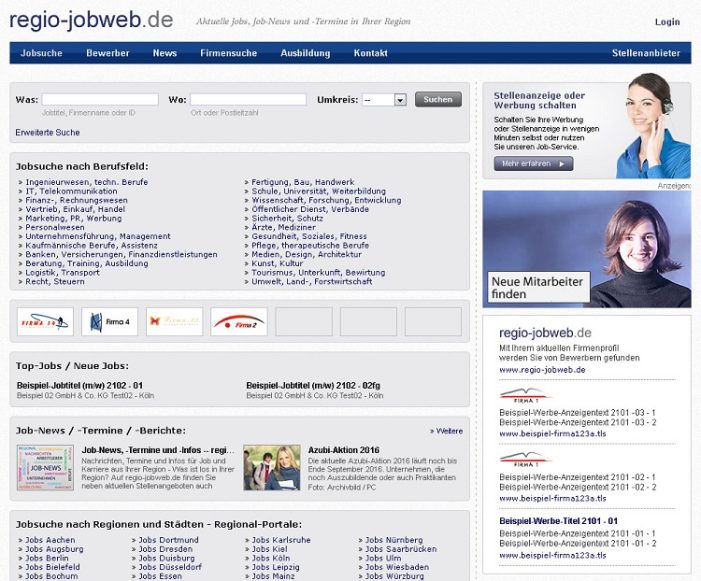 regio-jobweb.de startet Azubi-Aktion für offen gebliebene Lehrstellen und Praktikumsplätze regio-jobweb.de startet Azubi-Aktion für offen gebliebene Lehrstellen und Praktikumsplätze