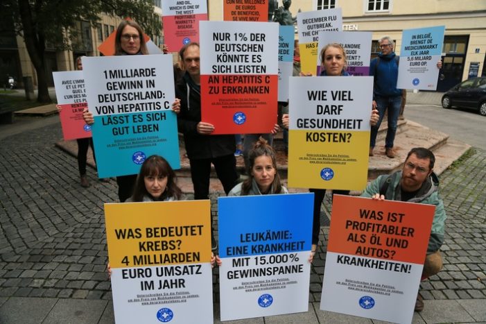 Europäisches Patentamt: Dem Einspruch von Ärzte der Welt gegen das Patent für das Hepatitis-C-Medikament Sovaldi wird in Teilen stattgegeben (FOTO)