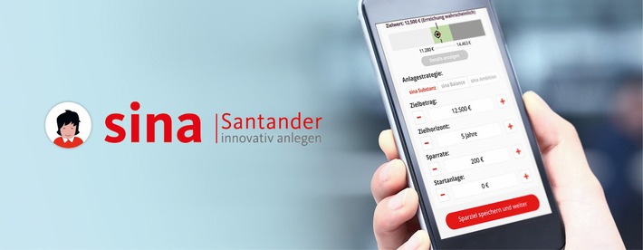 Innovative Sparplattform: Santander startet Web-App „sina“ (FOTO)