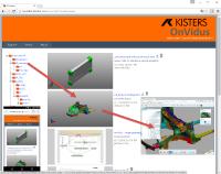 Web-basierter Zugriff auf Baugruppen und Dokumente vonüberall – Kisters OnVidus