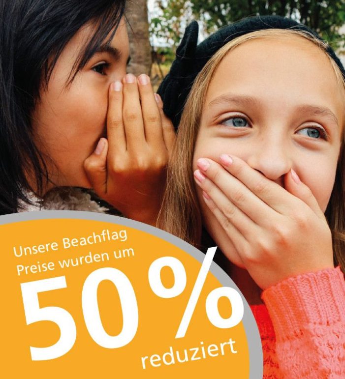 Beachflag-Preise im freien Fall Beachflag-Preise im freien Fall