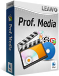 Leawo Prof. Media for Mac 7.6.0 hat BD ISO Converter, HEVC Converter, AVC Converter und niederländisches UI