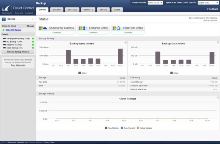 Erweiterte Funktionalität für Office 365-Umgebungen: Barracuda Cloud-to-Cloud Backup unterstützt jetzt Microsoft SharePoint Online