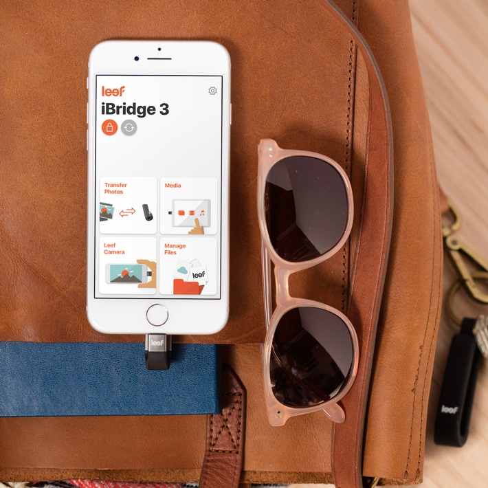 Mehr Platz auf dem iPhone: Leef stellt iBridge 3 vor (FOTO)