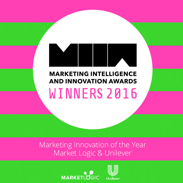Market Logic und Unilever gewinnen den Marketing Innovation of the Year Award 2016