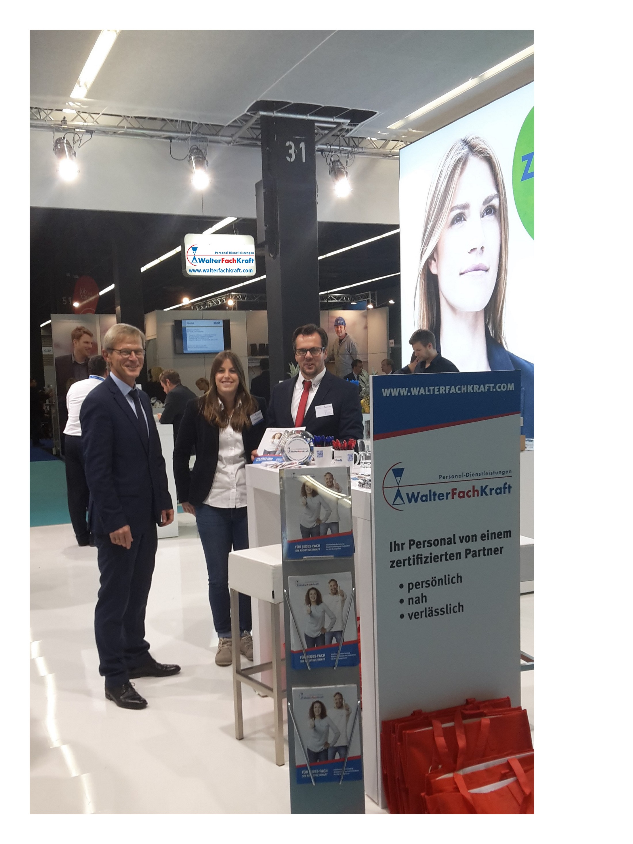 Walter-Fach-Kraft auf Messe „Zukunft Personal“ in Köln