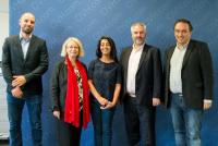 Der europäische Marktführer im Cloud-Bereich empfängt Besuch aus dem Europäischen Parlament