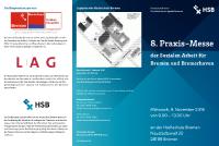 Schnittstelle zwischen Ausbildung und Praxis: Praxismesse der Sozialen Arbeit am 9. November