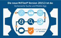 Neue M-Files® Version 2015.3 ist da: Verbesserte Suche und Mobile-App