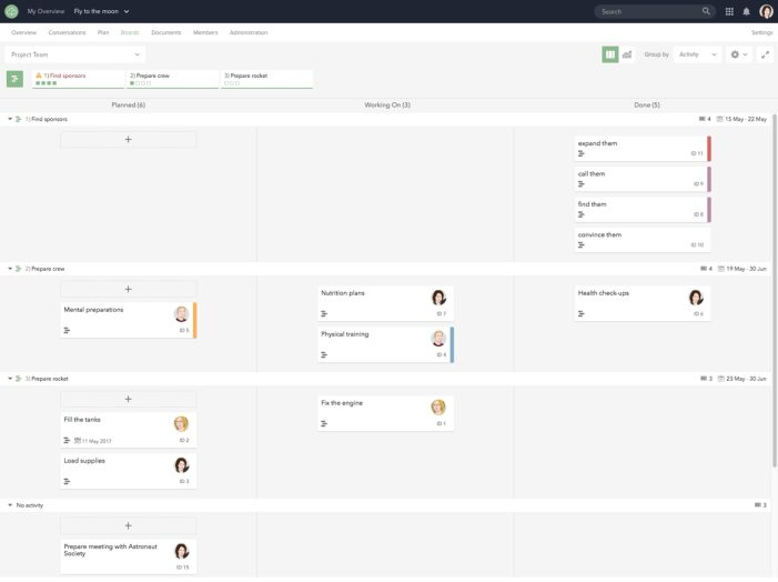 Nächste Generation der kollaborativen Work Management Lösung Projectplace ist auf dem Markt