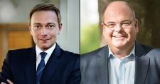 Christian Lindner und Walter Kohl in der Unternehmer Academy
