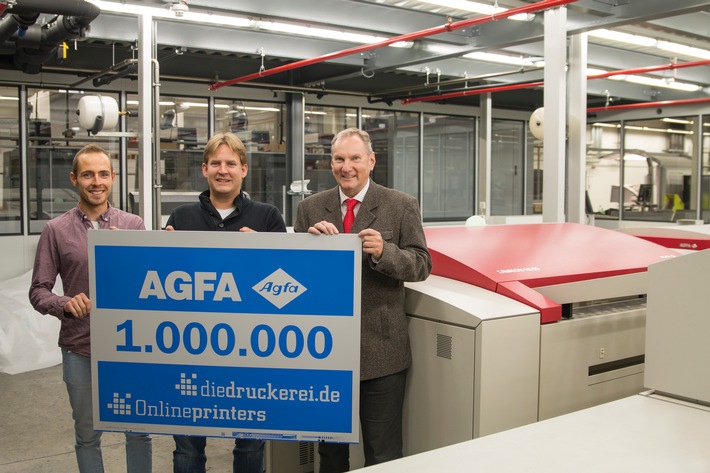 Plattenbelichtungs-Rekord bei diedruckerei.de / Agfa-Belichter Avalon N8-80 knackt die Million (FOTO)