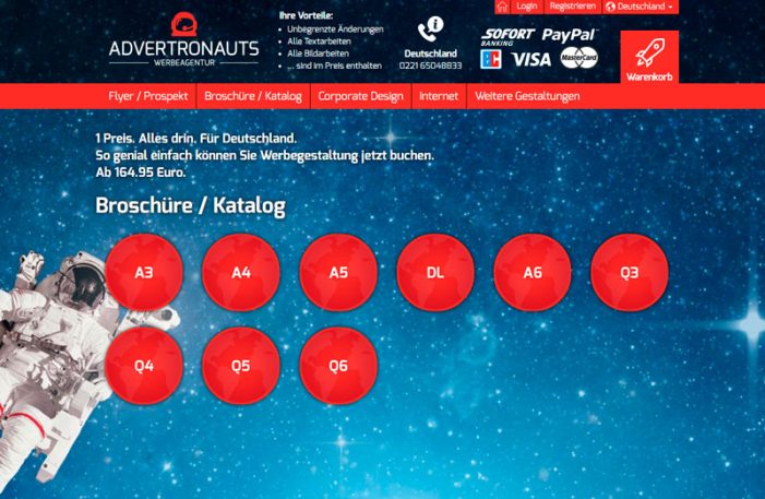 Broschüre / Katalog. Alles drin ab nur 164.95 Euro. Broschüre / Katalog. Alles drin ab nur 164.95 Euro.