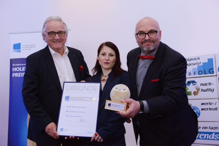 Europäischer Trainingspreis in Silber an Karl Kaiblinger nach Österreich Europäischer Trainingspreis in Silber an Karl Kaiblinger nach Österreich