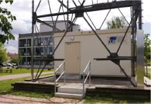 ?“Gläserner“ Container auf dem Campus der TH Wildau demonstriert Einsatz der Brennstoffzellentechnologie bei der Brandenburger Polizei