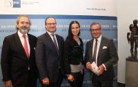 Der Wirtschaftsweise Professor Dr. Lars P. Feld referiert zur wirtschaftlichen Entwicklung 2017/ Podiumsdiskussion mit Jan Hofer, Chefsprecher der ARD-Tagesschau