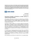 Knorr-Bremse Barangebot zurÜbernahme von Haldex: Nachtrag zur Angebotsunterlage veröffentlicht
