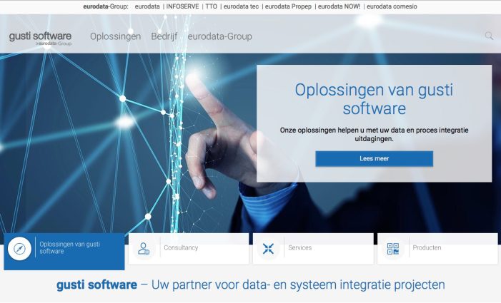 eurodata erhöht durch die Übernahme von gusti software Marktpräsenz in den Niederlanden