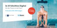 BÜROTEX metadok bei der Bitkom Mittelstands-Tour unter dem Motto ?In 10 Schritten Digital? in der IHK Stuttgart Station