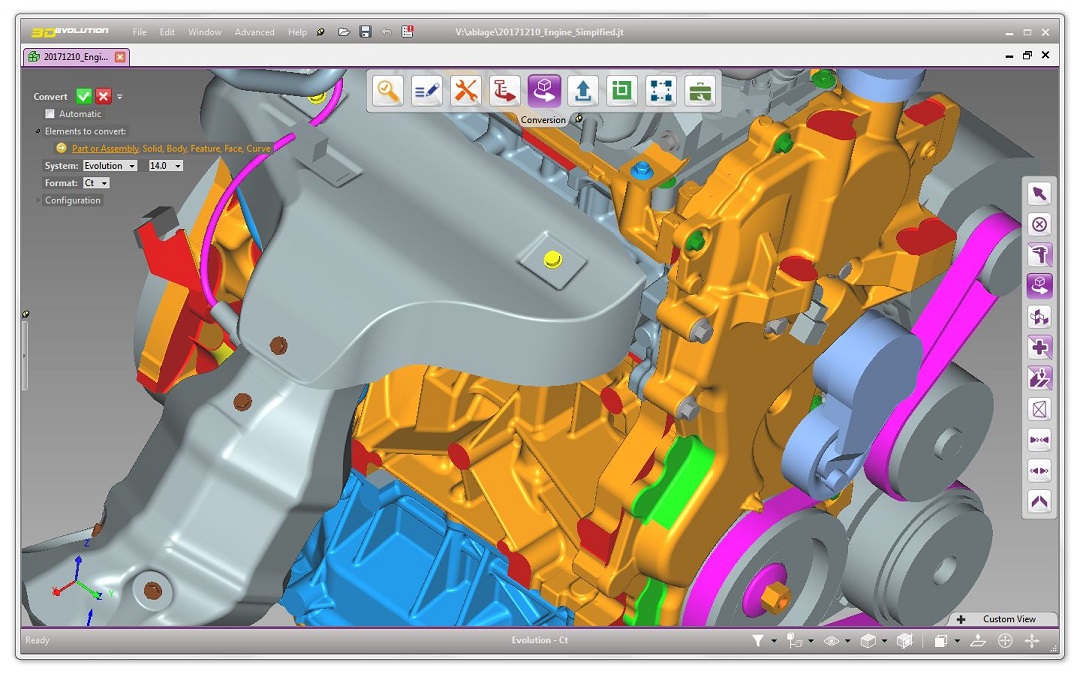 CAD Daten in virtuellen Realitäten