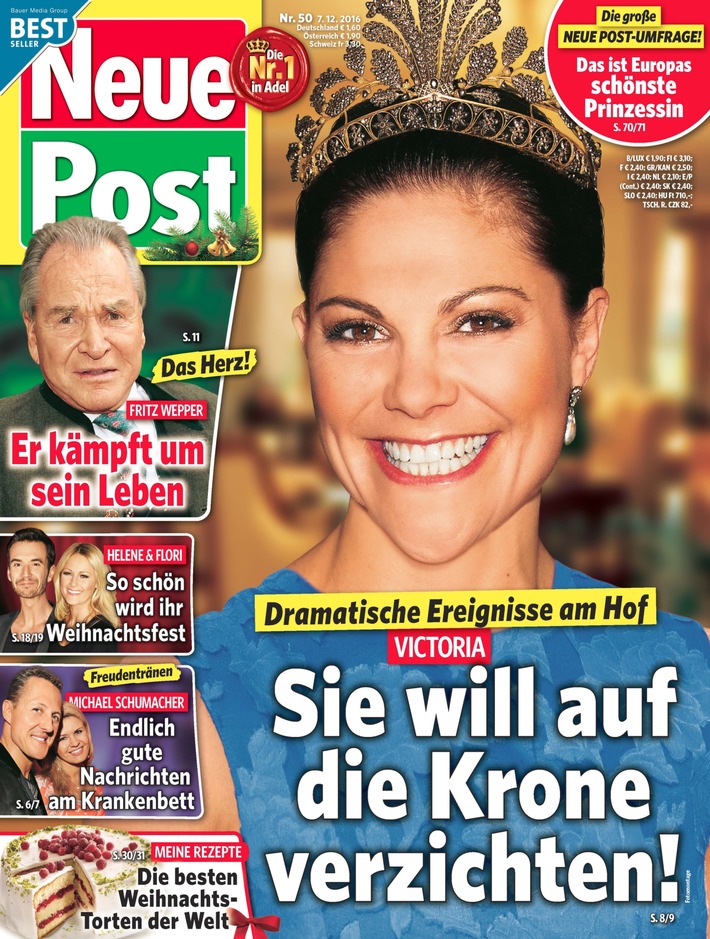 Große Umfrage von Neue Post ergibt: Herzogin Kate von Großbritannien ist die schönste Adelige (FOTO)